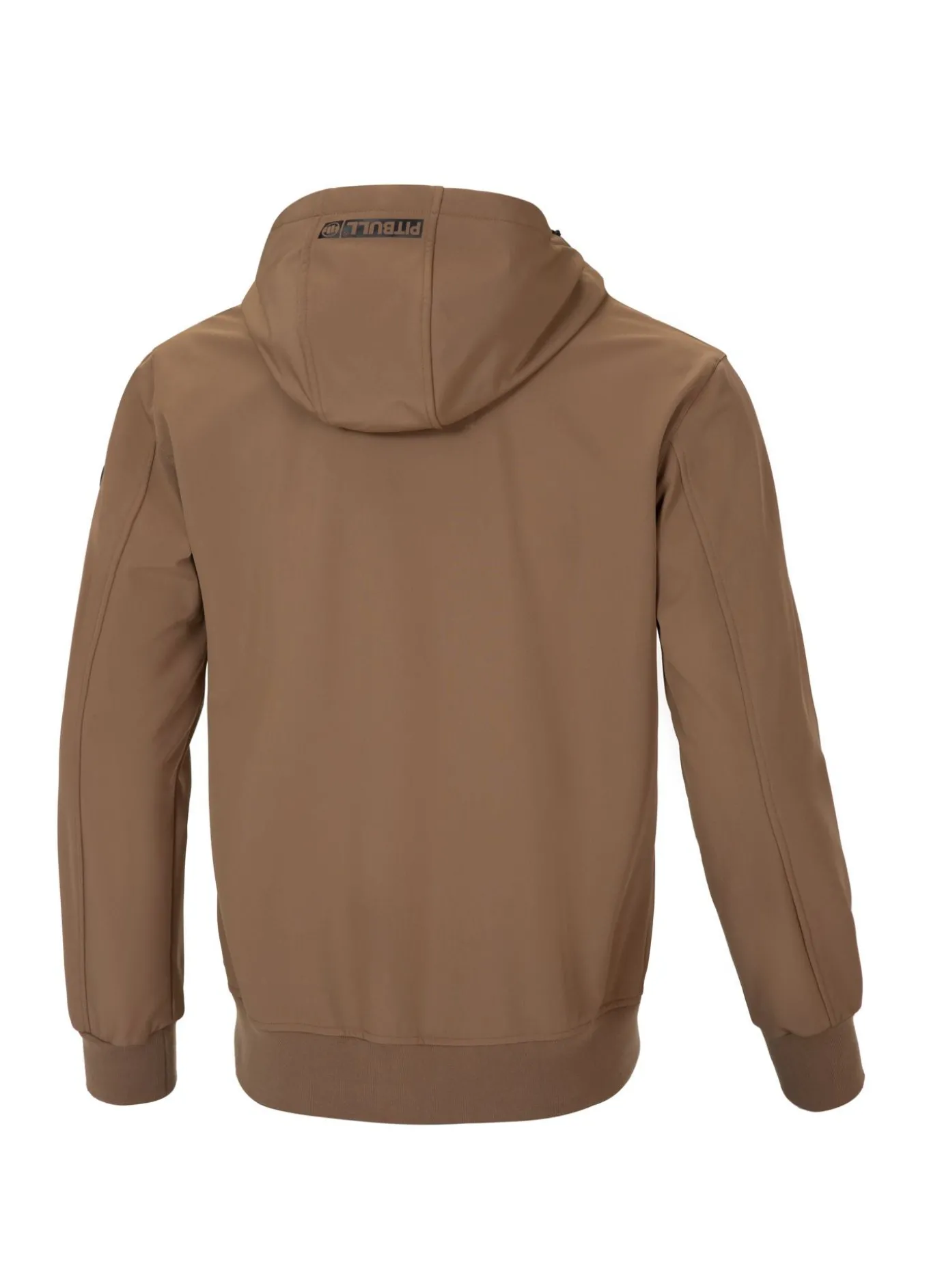 Men's hooded Softshell jacket Midway II - Coyote brown