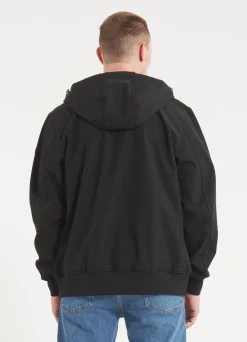 Men's hooded Softshell jacket Midway II - Black