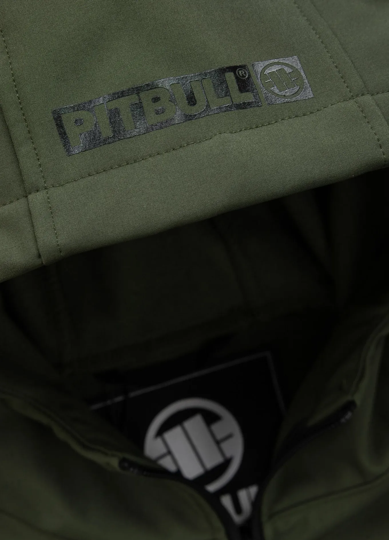 Men's hooded Softshell jacket Midway II - Olive