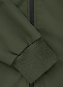Men's hooded Softshell jacket Midway II - Olive