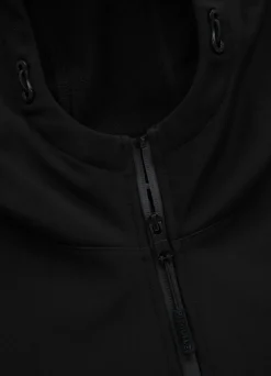 Men's hooded Softshell jacket Midway II - Black