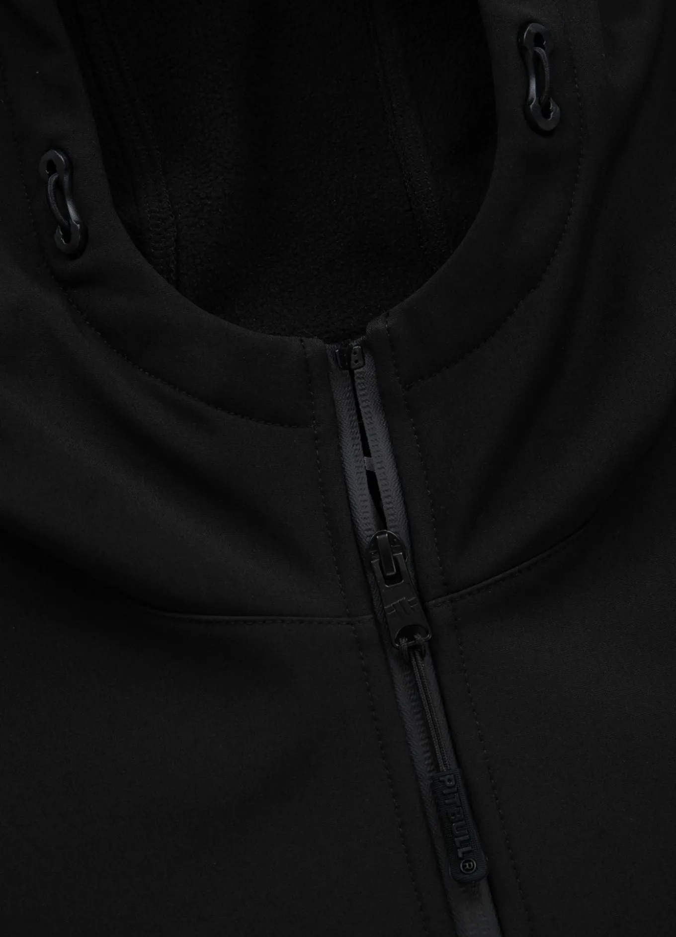 Men's hooded Softshell jacket Midway II - Black