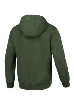 Men's hooded Softshell jacket Midway II - Olive