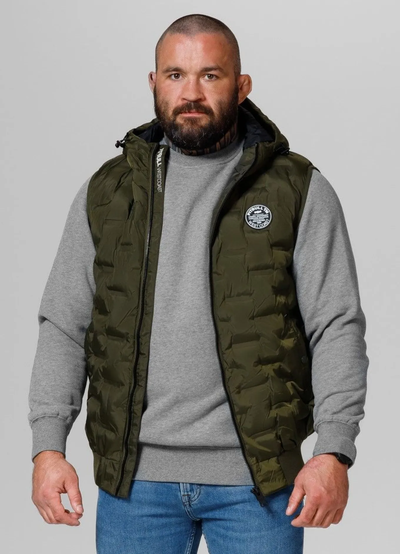 Men's hooded Vest Carver