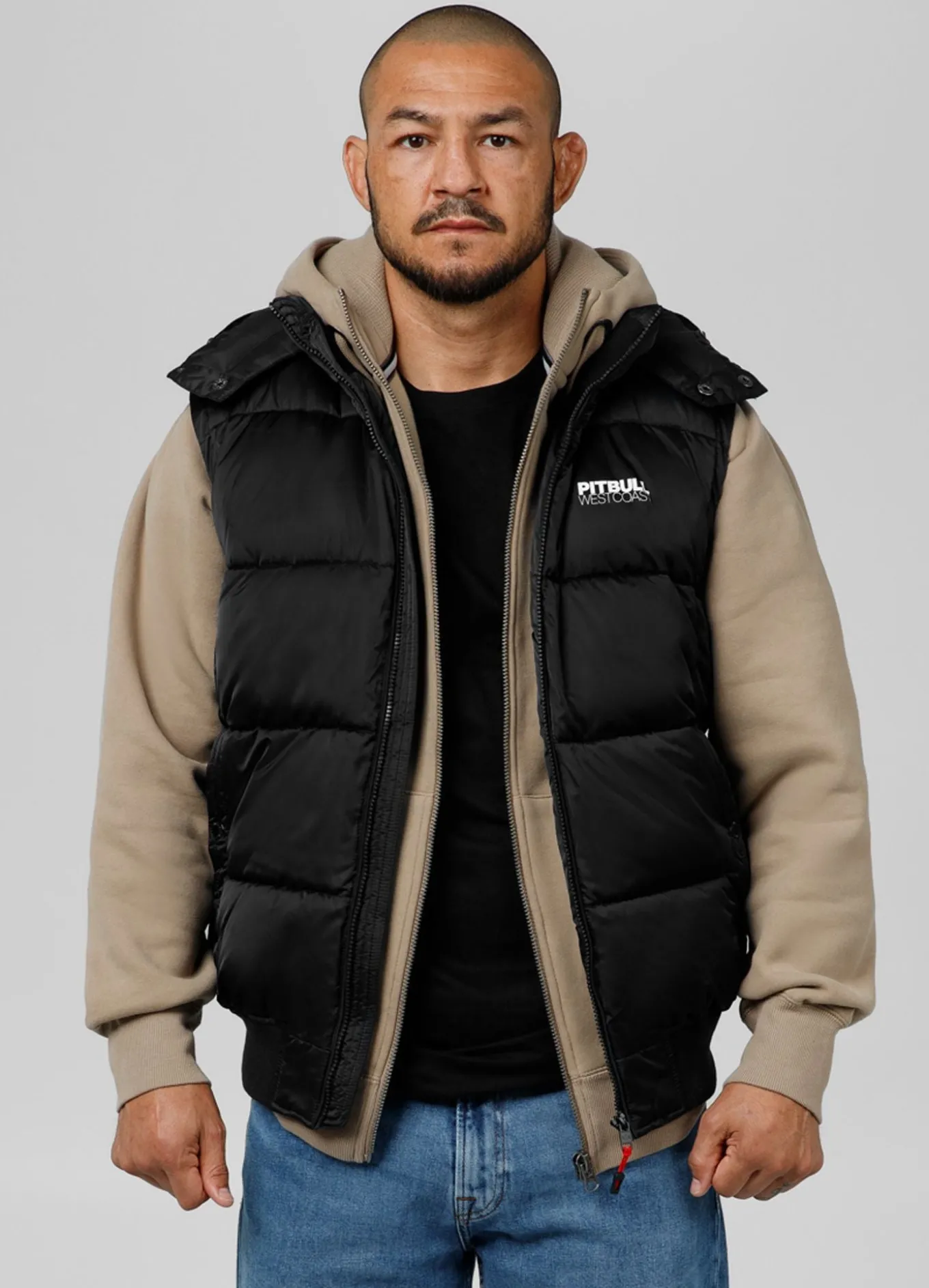 Men's hooded Vest Walpen