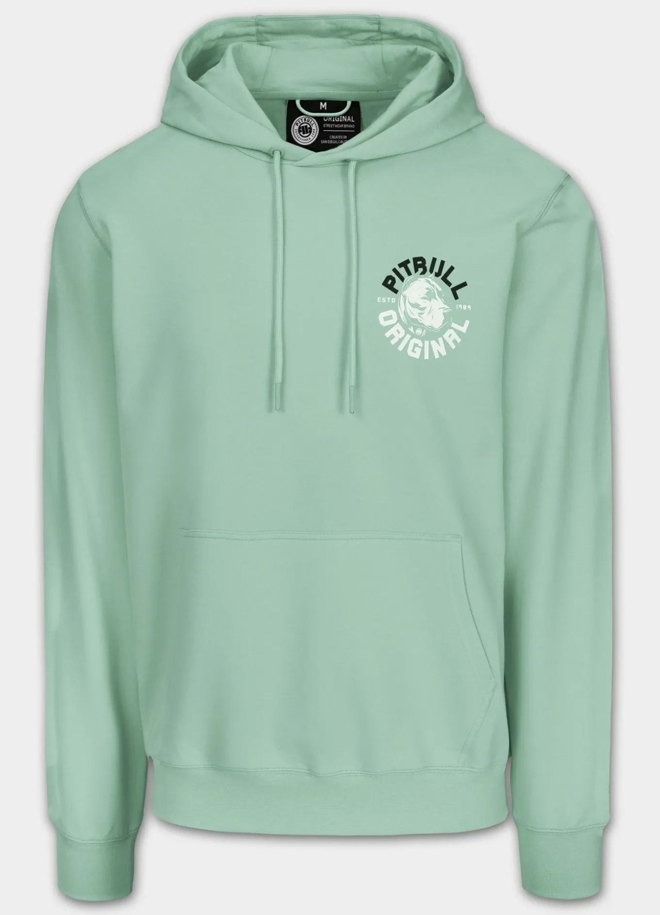 Men's Hoodie DOG SD - Mint
