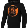 Men's Hoodie Orange Dog 24