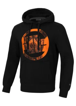 Men's Hoodie Orange Dog 24