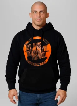 Men's Hoodie Orange Dog 24