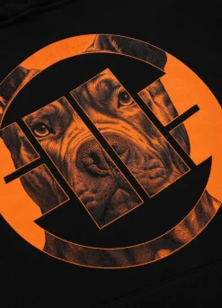 Men's Hoodie Orange Dog 24