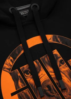 Men's Hoodie Orange Dog 24