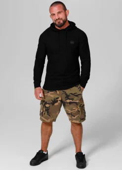 Men's Hoodie Pique Rockey - Black