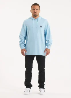 Men's Hoodie Pique Rockey - Light blue