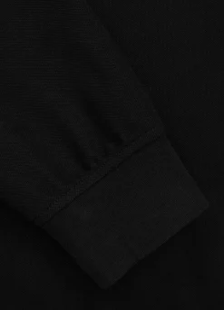 Men's Hoodie Pique Rockey - Black