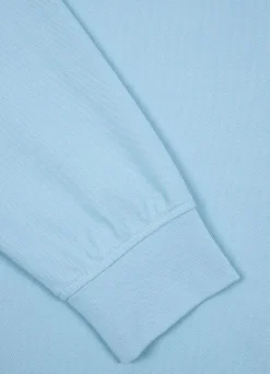 Men's Hoodie Pique Rockey - Light blue