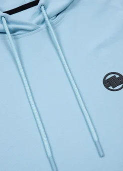 Men's Hoodie Pique Rockey - Light blue