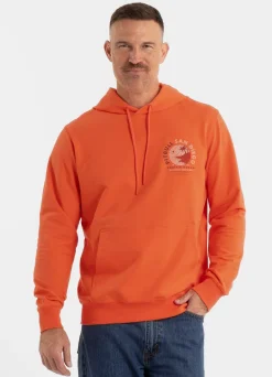 Men's Hoodie PLANET SURF - Salmon