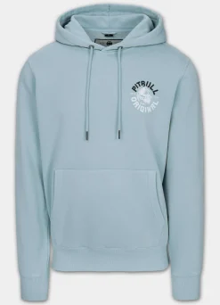 Men's Hoodie Washed DOG SD - Light blue