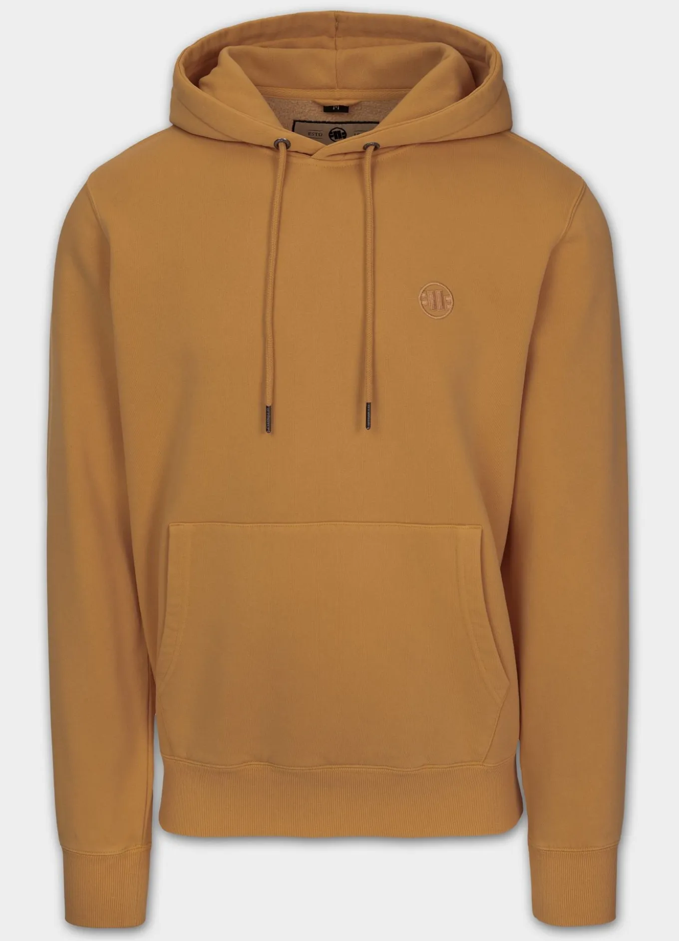 Men's Hoodie Washed Lancaster II - Honey yellow