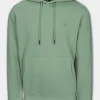 Men's Hoodie Washed Lancaster II - Sage green