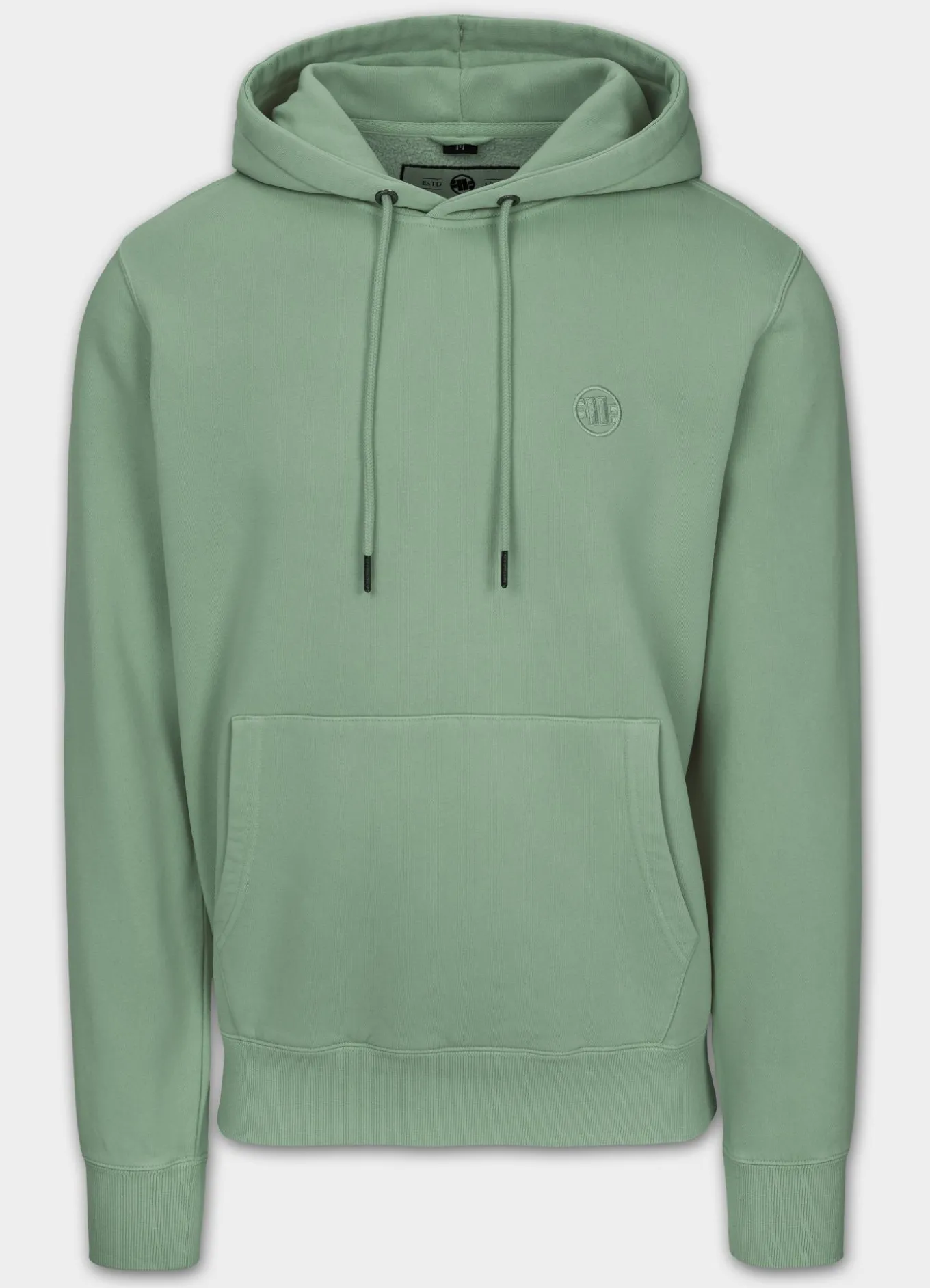Men's Hoodie Washed Lancaster II - Sage green