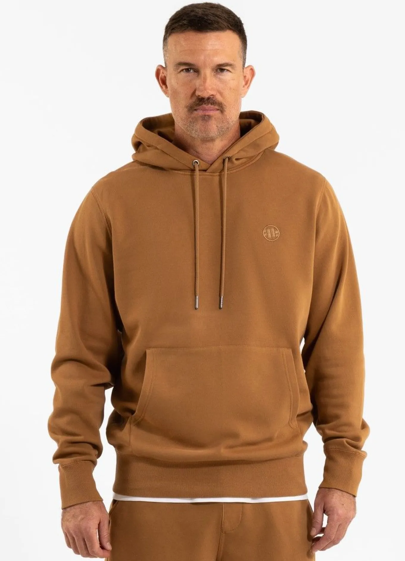 Men's Hoodie Washed Lancaster II - Honey yellow