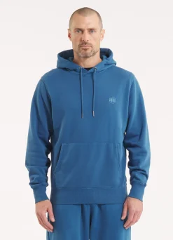Men's Hoodie Washed Lancaster II - Shade blue