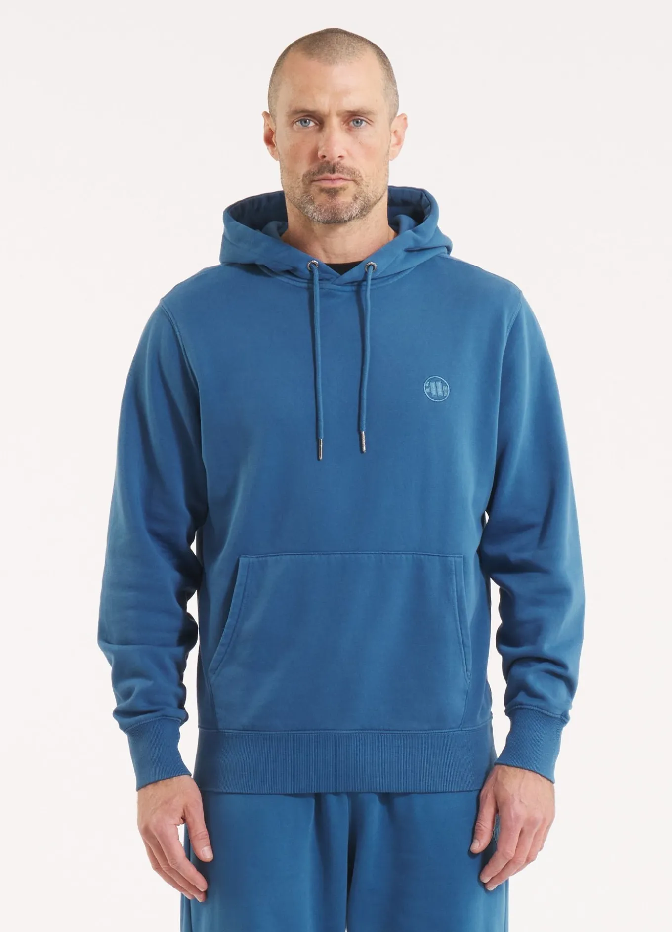 Men's Hoodie Washed Lancaster II - Shade blue