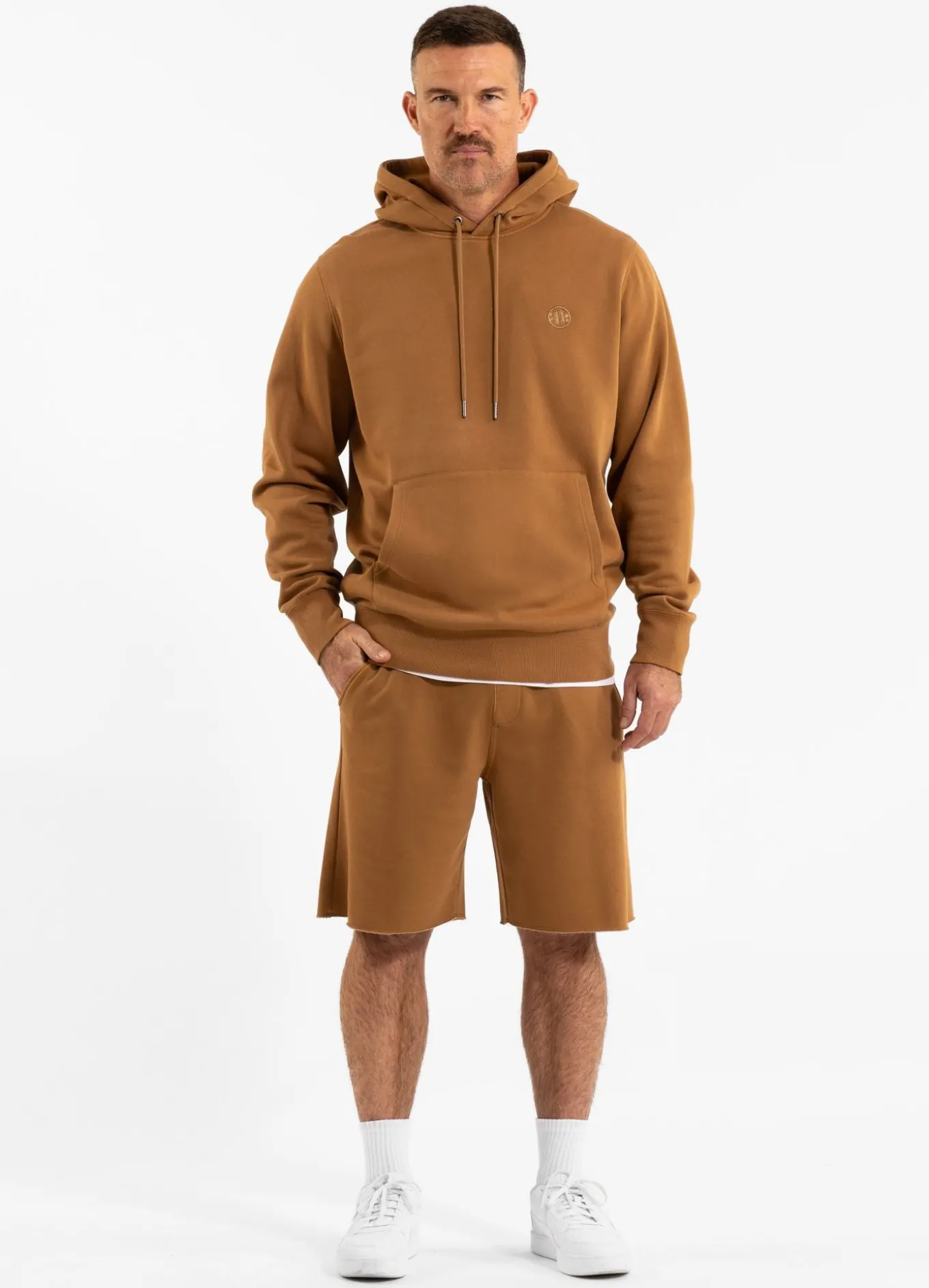 Men's Hoodie Washed Lancaster II - Honey yellow