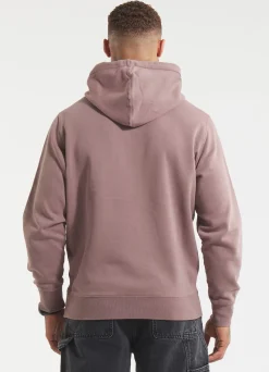 Men's Hoodie Washed Lancaster II - Burgundy