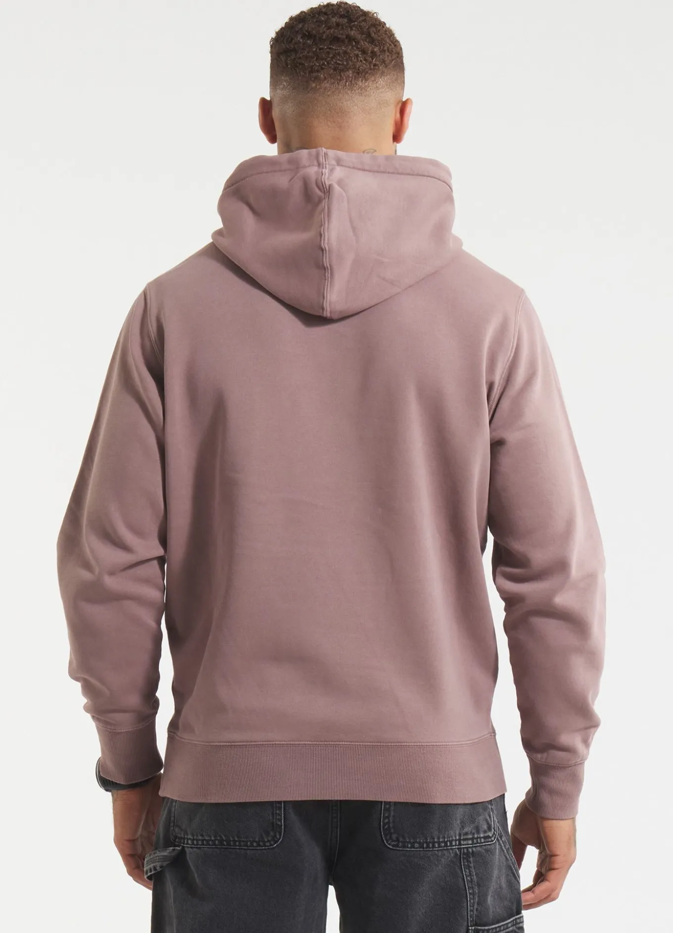 Men's Hoodie Washed Lancaster II - Burgundy