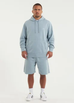 Men's Hoodie Washed Lancaster II - Washed blue