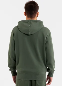 Men's Hoodie Washed Lancaster II - Washed green