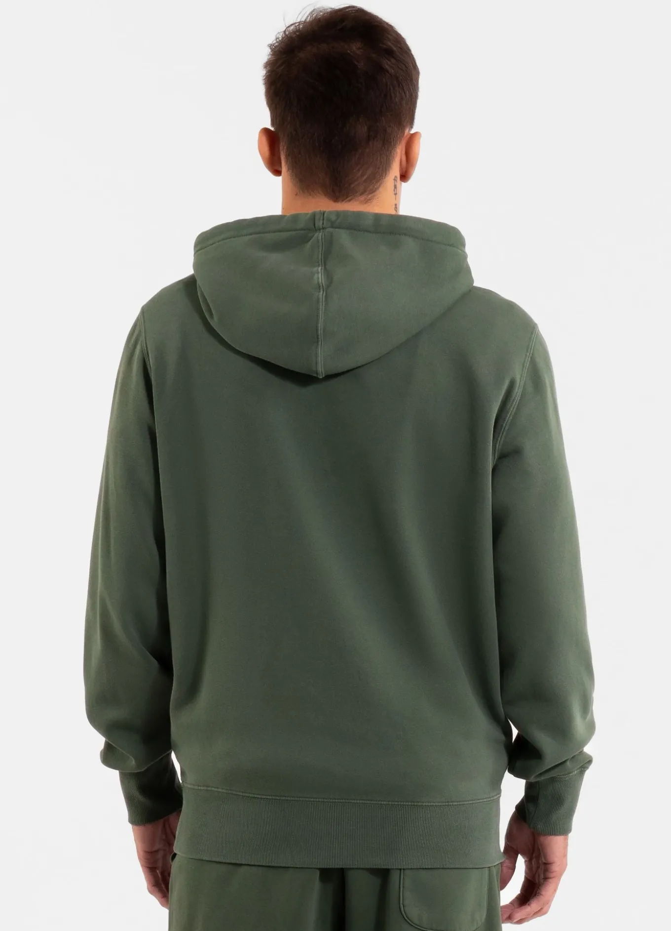 Men's Hoodie Washed Lancaster II - Washed green