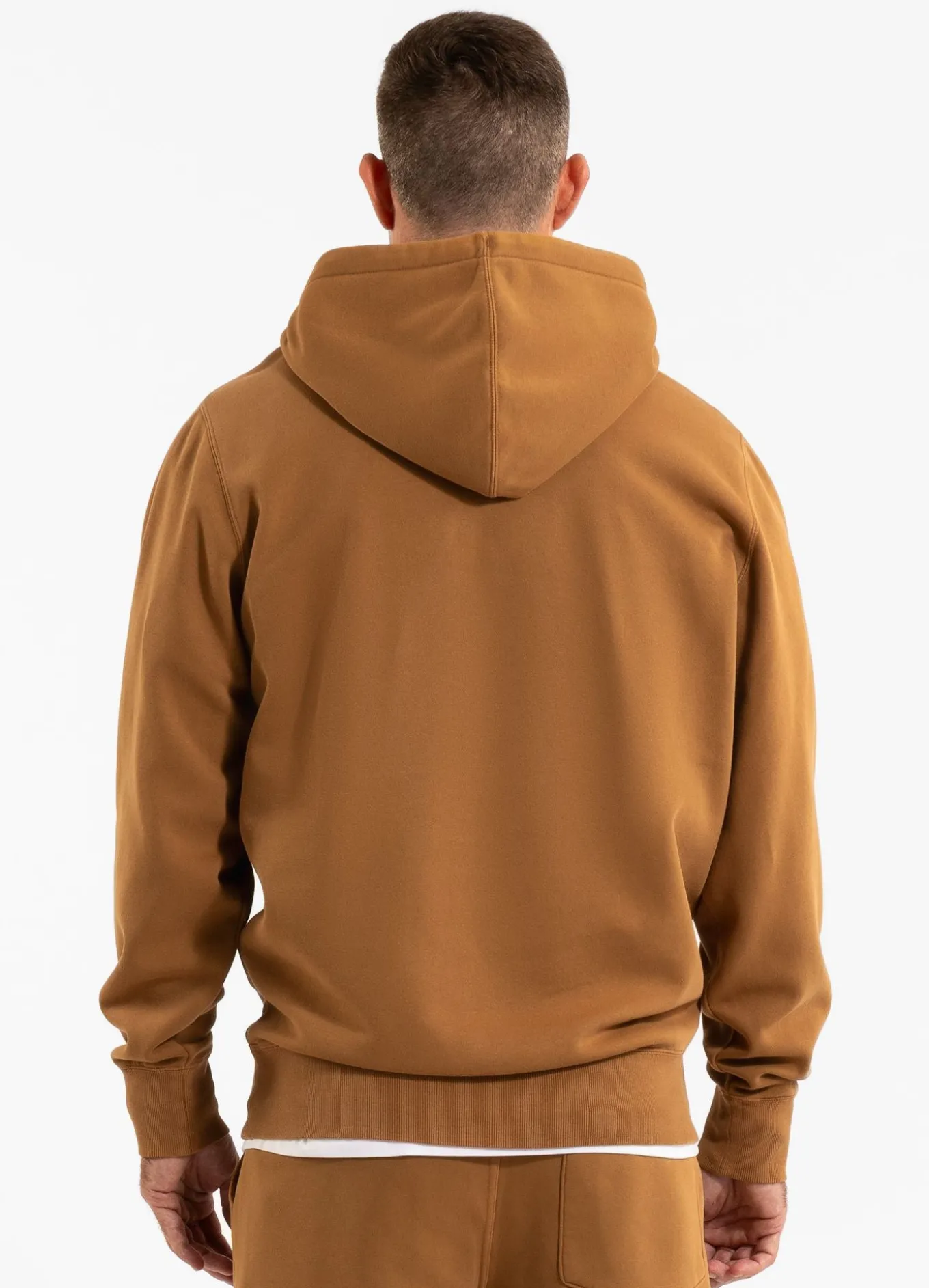 Men's Hoodie Washed Lancaster II - Honey yellow