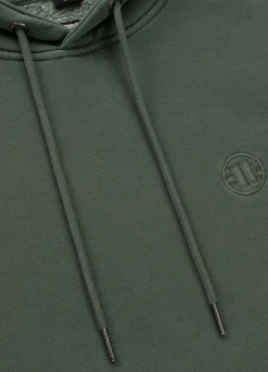 Men's Hoodie Washed Lancaster II - Washed green