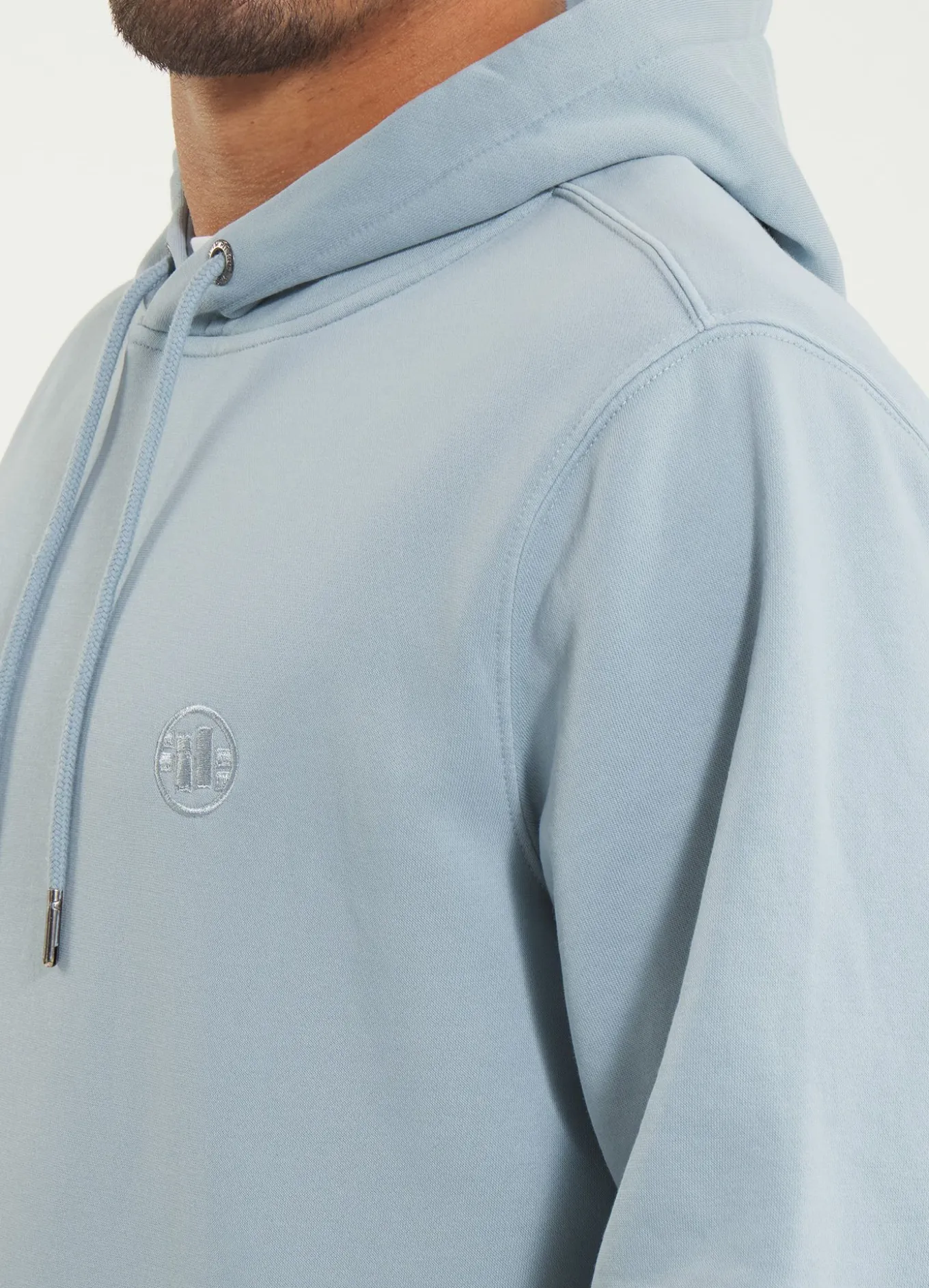 Men's Hoodie Washed Lancaster II - Washed blue