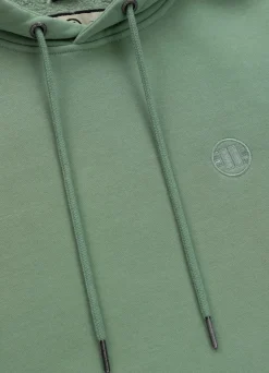 Men's Hoodie Washed Lancaster II - Sage green