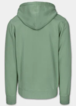 Men's Hoodie Washed Lancaster II - Sage green