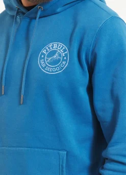 Men's Hoodie Washed VINTAGE BOXING - Shade blue
