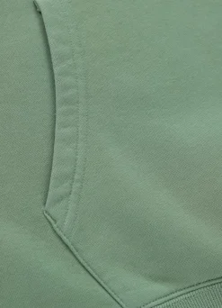 Men's Hoodie Washed VINTAGE BJJ - Washed green