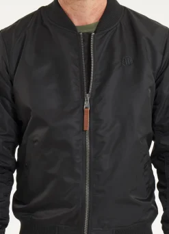 Men's jacket MA-1 Logo - Black