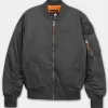 Men's jacket MA-1 Logo - Graphite