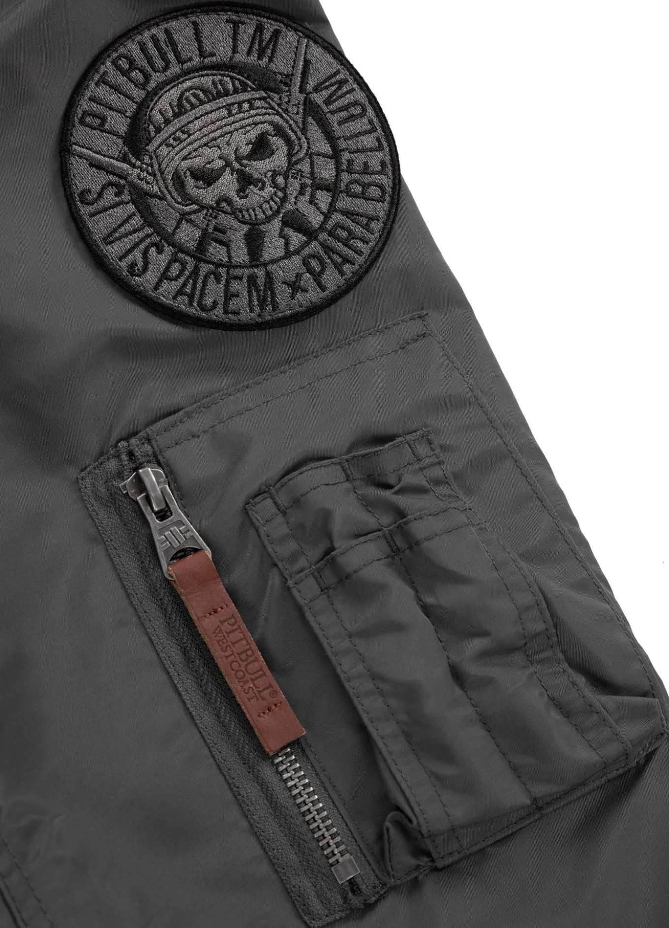 Men's jacket MA-1 Logo - Graphite