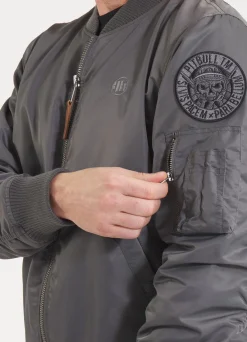 Men's jacket MA-1 Logo - Graphite