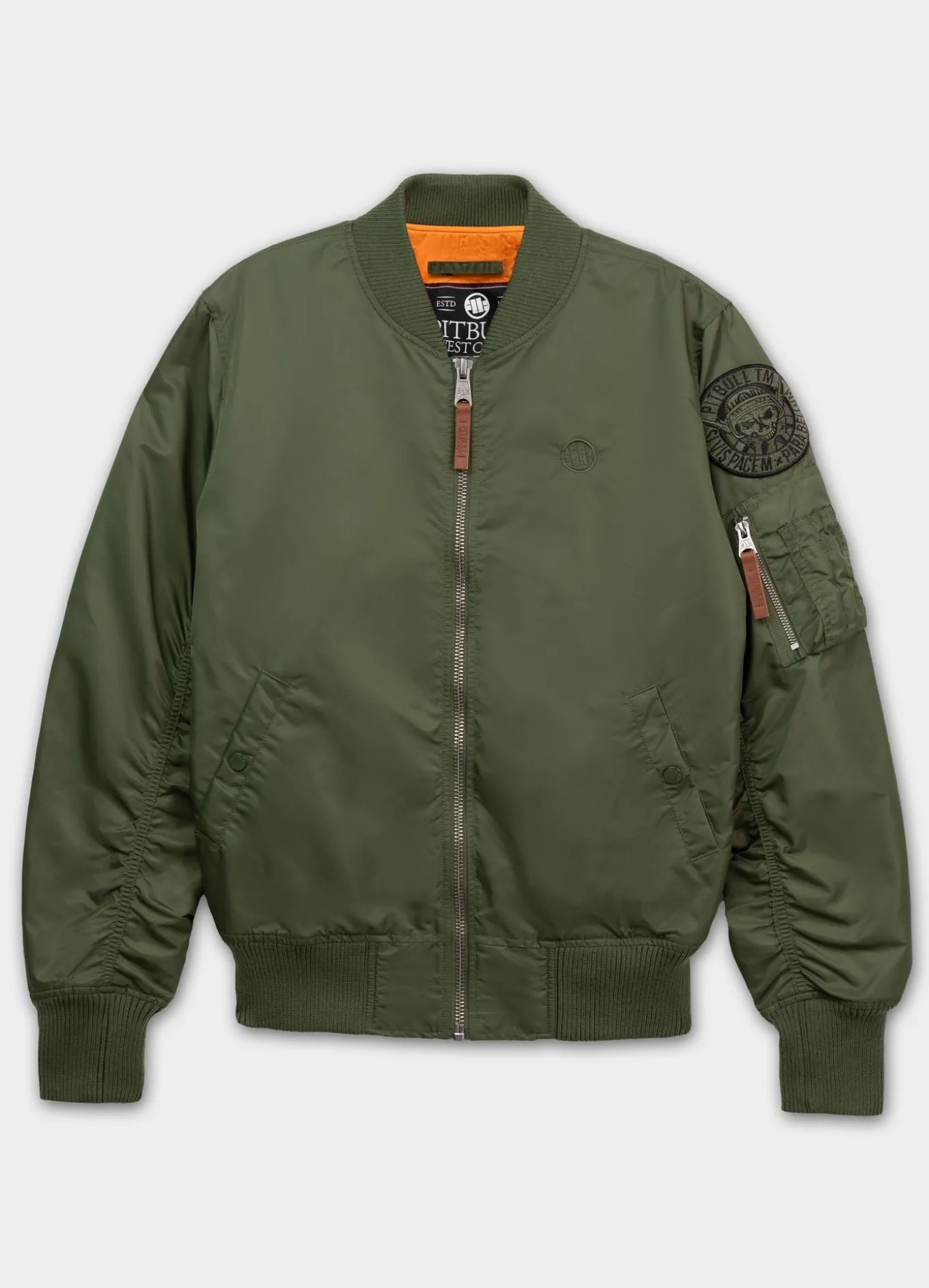Men's jacket MA-1 Logo - Olive
