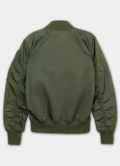 Men's jacket MA-1 Logo - Olive