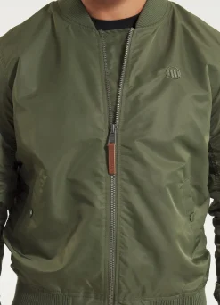 Men's jacket MA-1 Logo - Olive