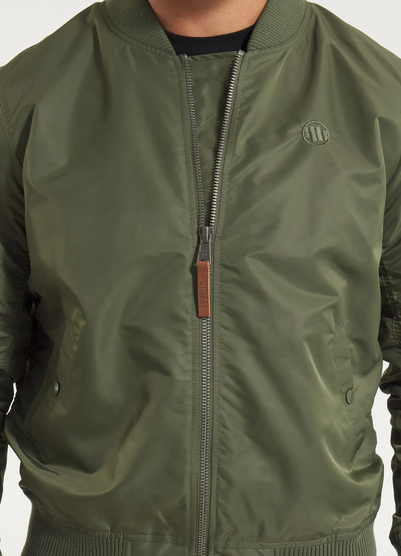 Men's jacket MA-1 Logo - Olive