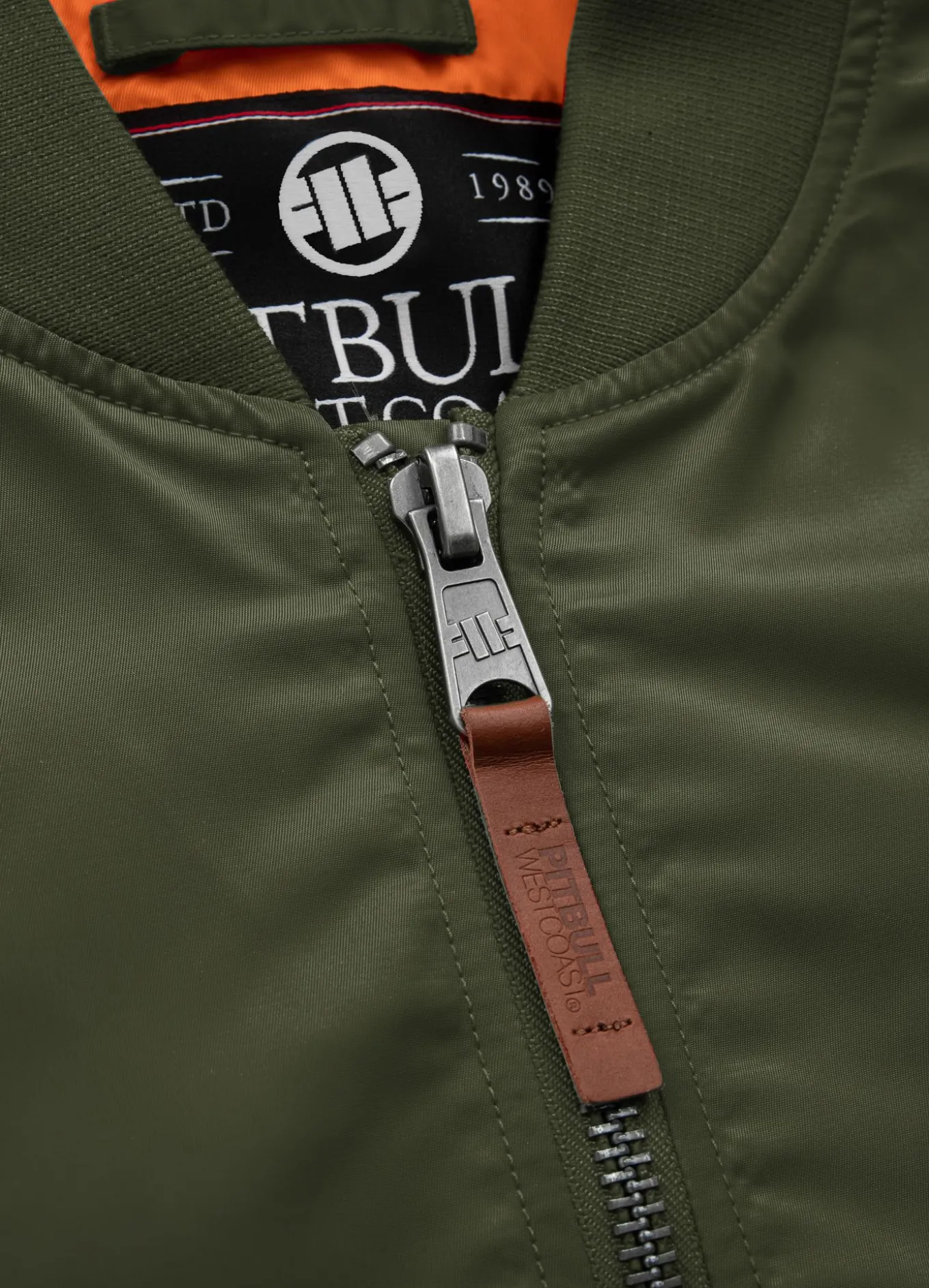Men's jacket MA-1 Logo - Olive